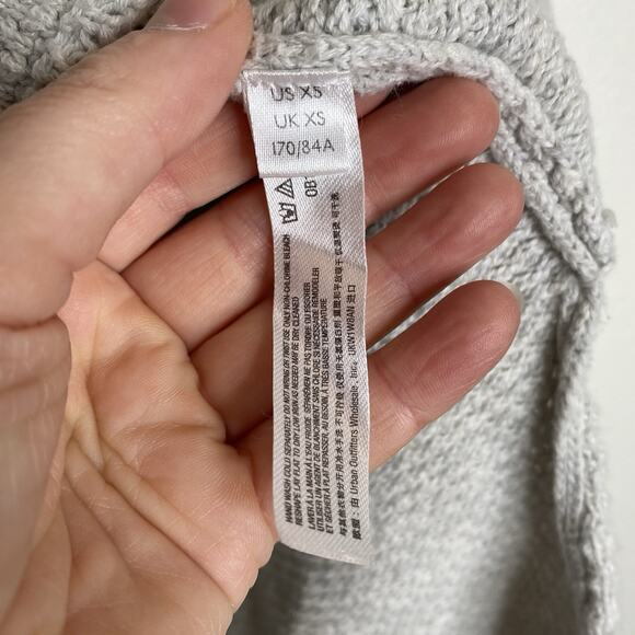 Free People Beach Haliee Sweater‎ ONLY in Ivory Heather Size XS - Picture 7 of 10